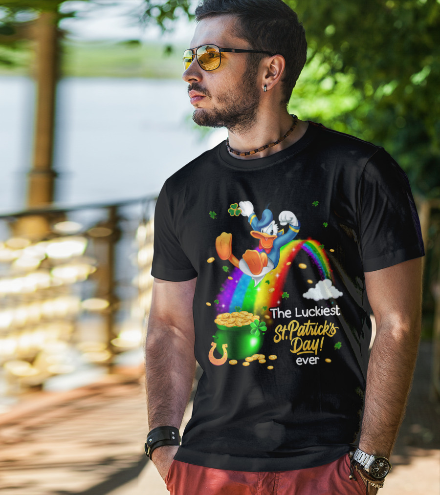 Donald Duck The Luckiest St. Patrick's Day Ever T-Shirt