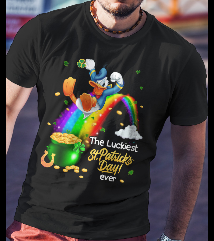 Donald Duck The Luckiest St. Patrick's Day Ever T-Shirt