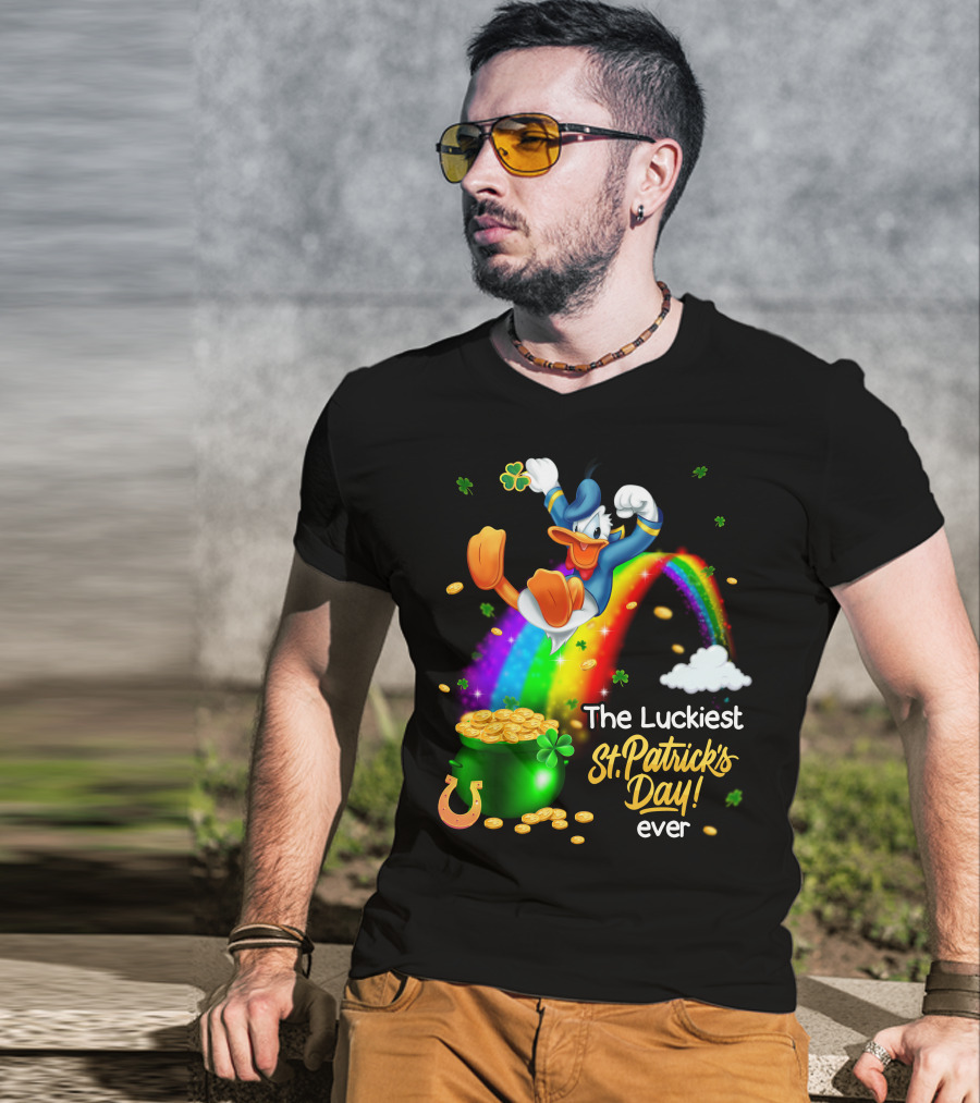 Donald Duck The Luckiest St. Patrick's Day Ever T-Shirt