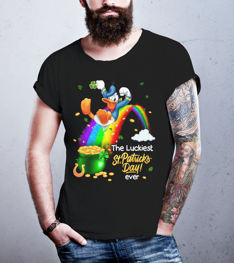 Donald Duck The Luckiest St. Patrick's Day Ever T-Shirt