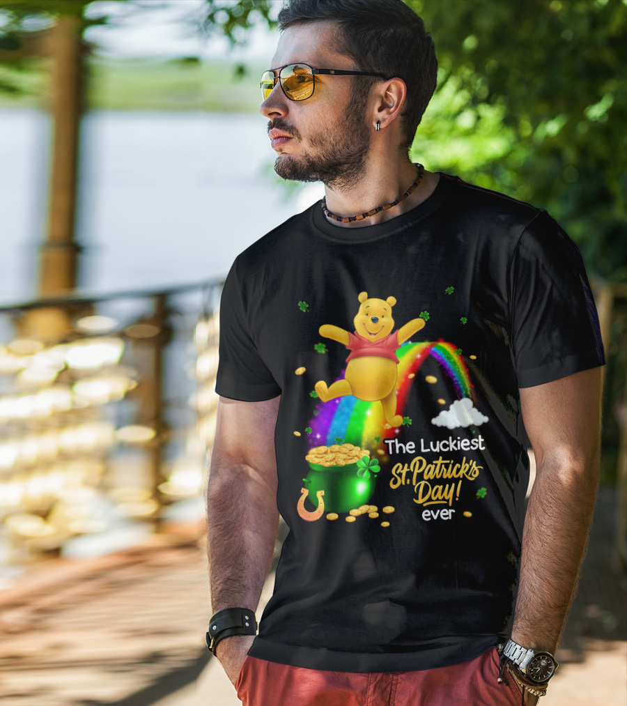 The Luckiest St. Patrick's Day Ever Pooh T-Shirt