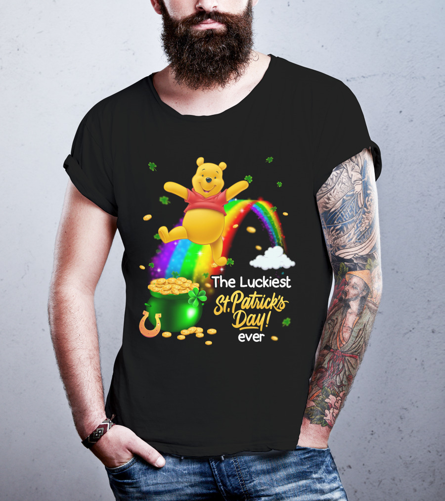 The Luckiest St. Patrick's Day Ever Pooh T-Shirt