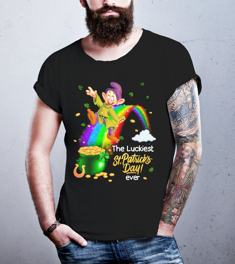 Dopey The Luckiest St. Patrick's Day Ever T-Shirt