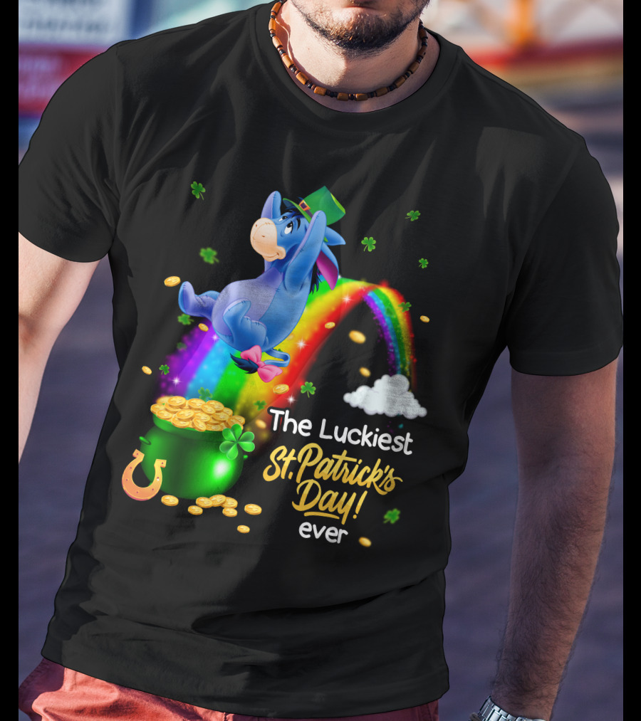Eeyore The Luckiest St. Patrick's Day Ever T-Shirt