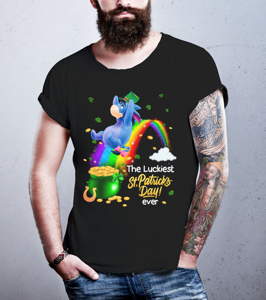 Eeyore The Luckiest St. Patrick's Day Ever T-Shirt