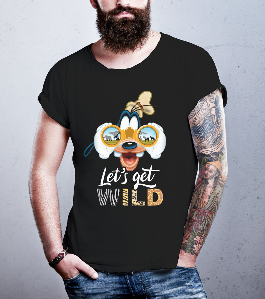 Let's Get Wild Goofy Safari Adventure T-Shirt