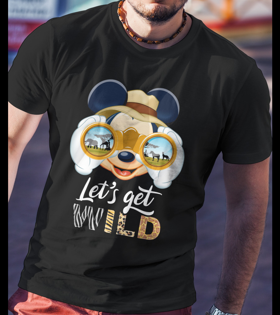 Let's Get Wild Mickey Safari Adventure T-Shirt