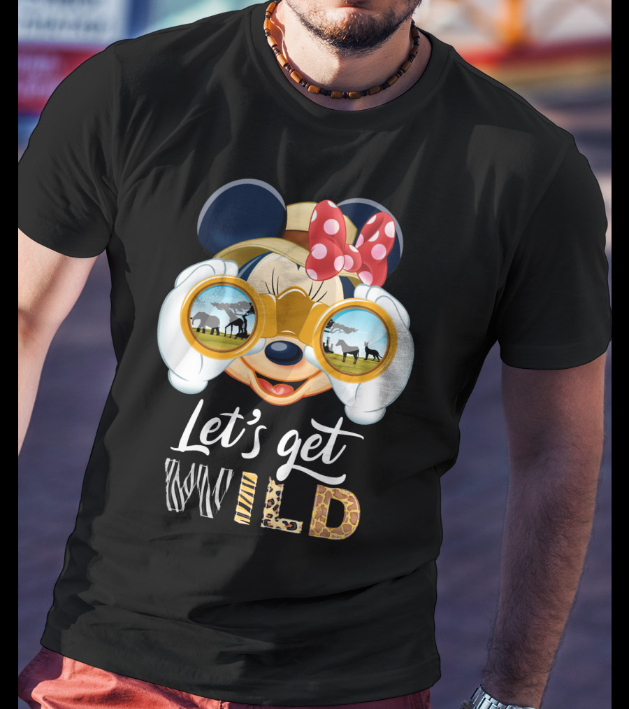 Minnie Let's Get Wild Safari Adventure T-Shirt