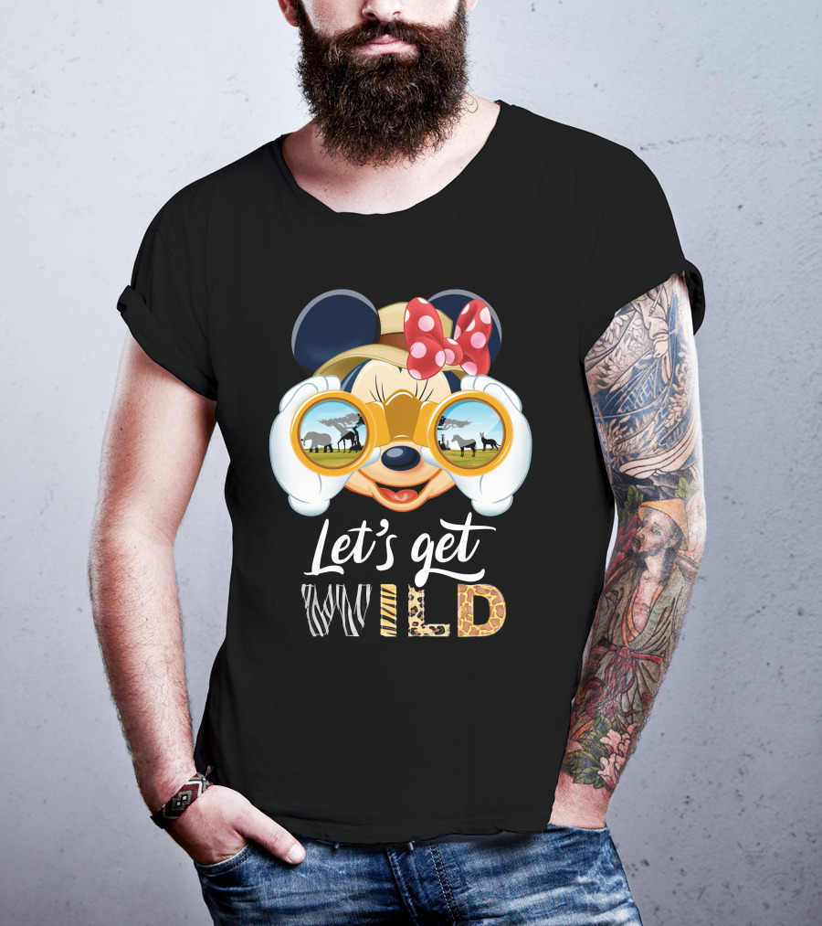 Minnie Let's Get Wild Safari Adventure T-Shirt