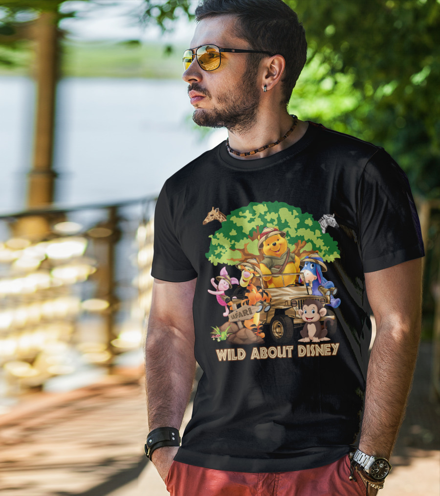 Winnie The Pooh Safari Adventure Wild About Disney T-Shirt