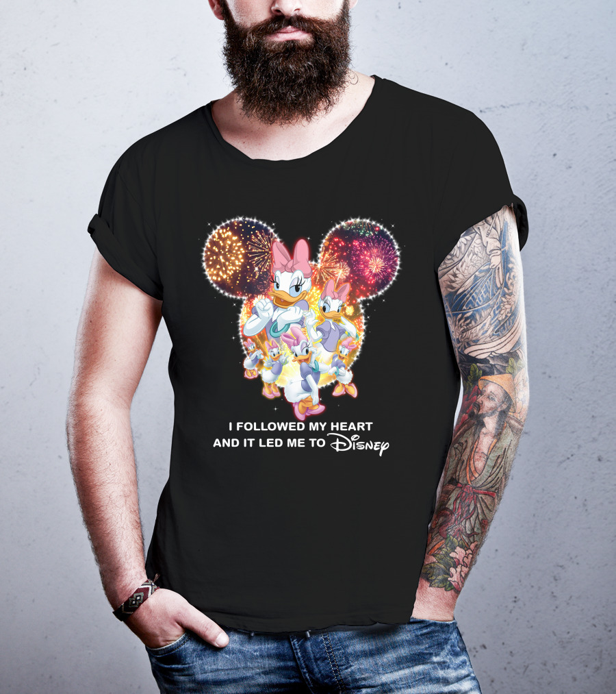 I Followed My Heart And It Led Me To Disney Daisy T-Shirt