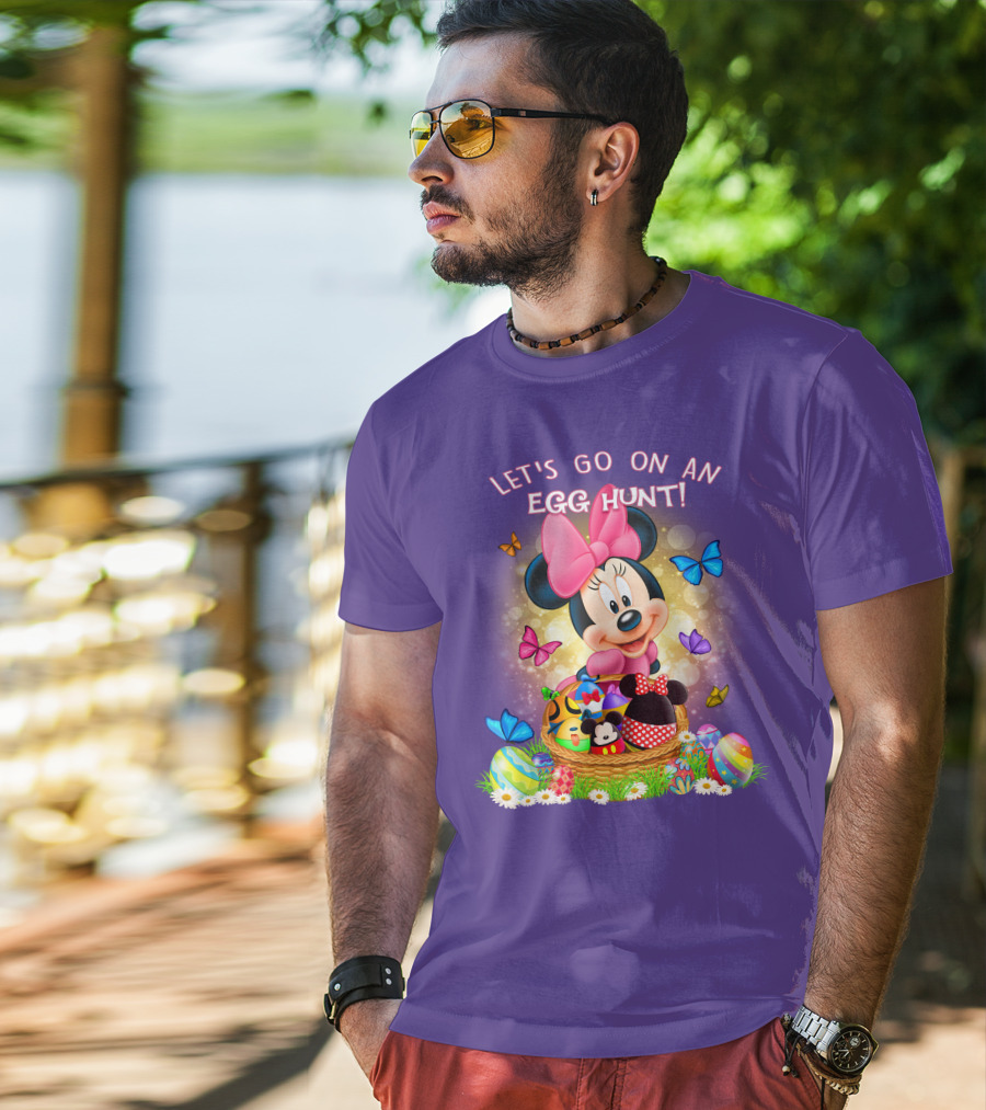 Let's Go On An Egg Hunt Minnie T-Shirt
