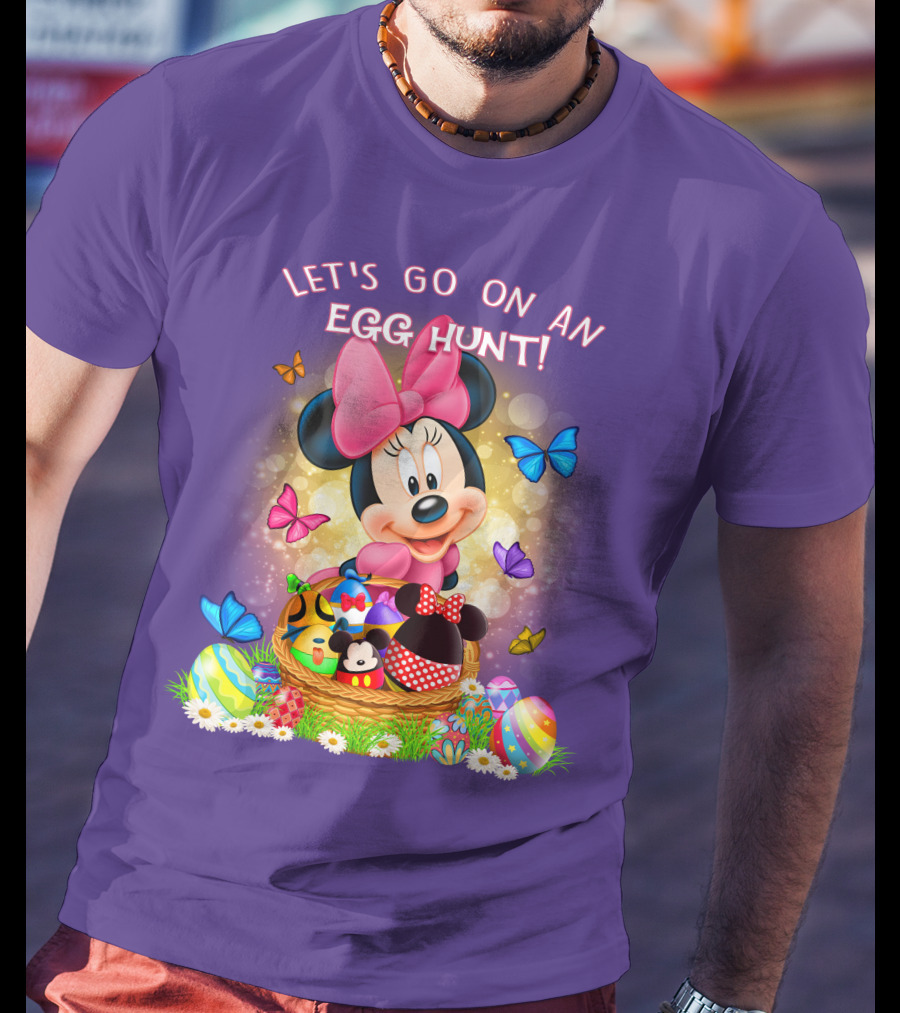 Let's Go On An Egg Hunt Minnie T-Shirt