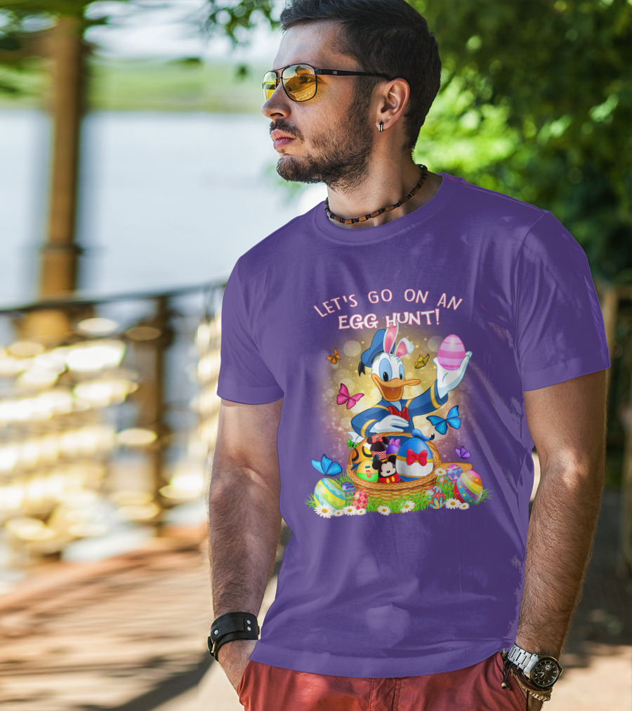 Let's Go On An Egg Hunt! Donald T-Shirt