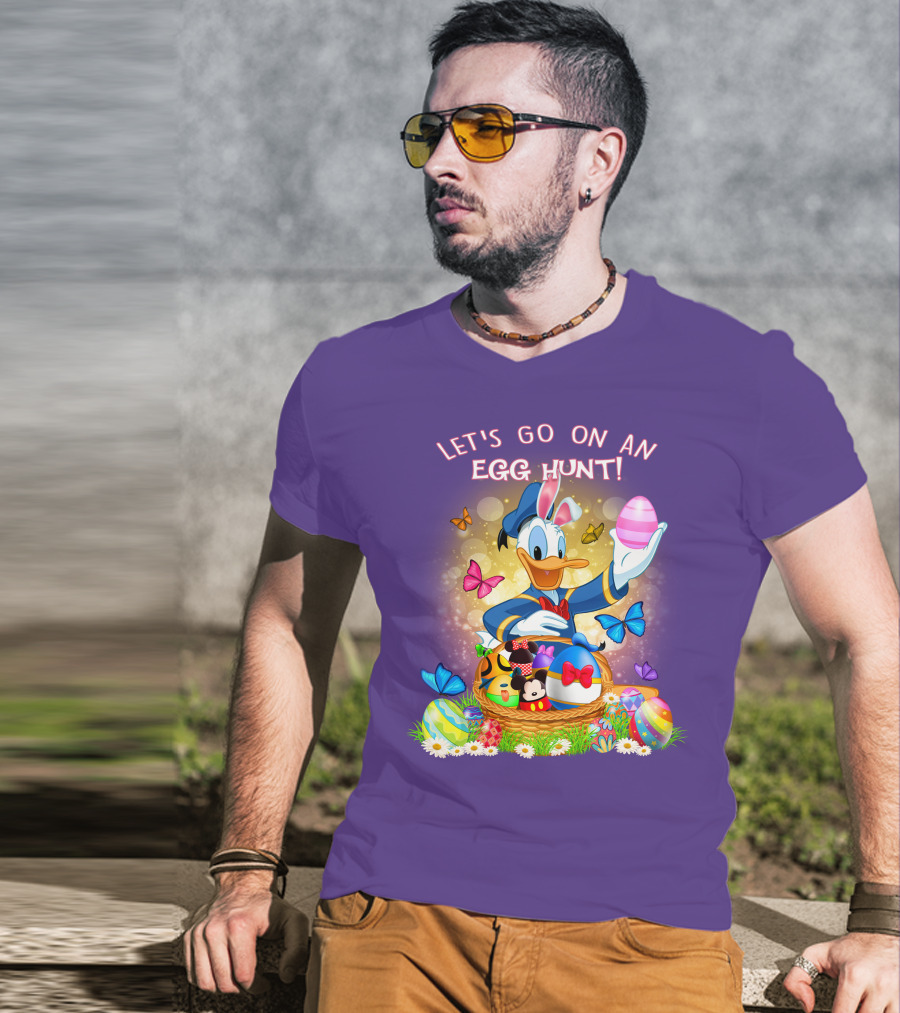 Let's Go On An Egg Hunt! Donald T-Shirt