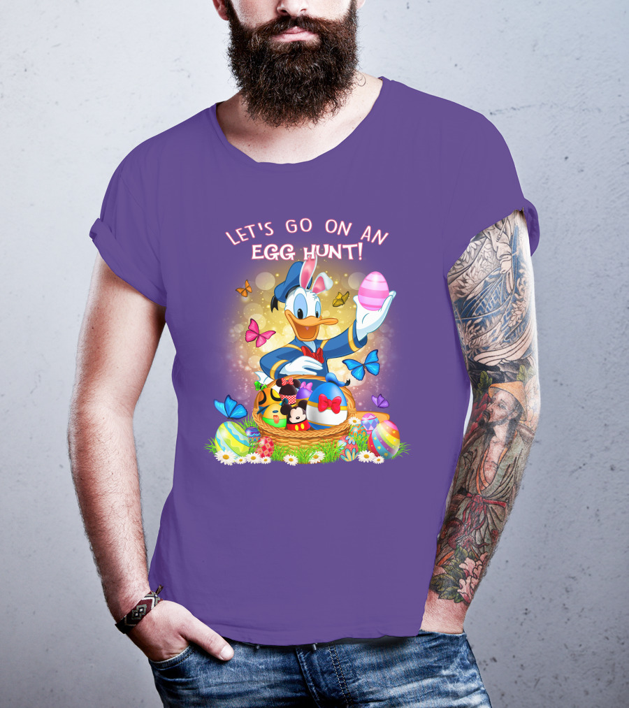 Let's Go On An Egg Hunt! Donald T-Shirt