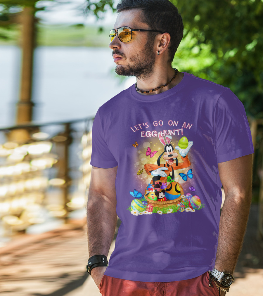Goofy Let's Go On An Egg Hunt! T-Shirt