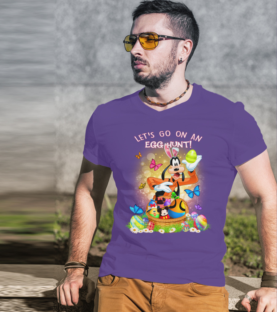 Goofy Let's Go On An Egg Hunt! T-Shirt