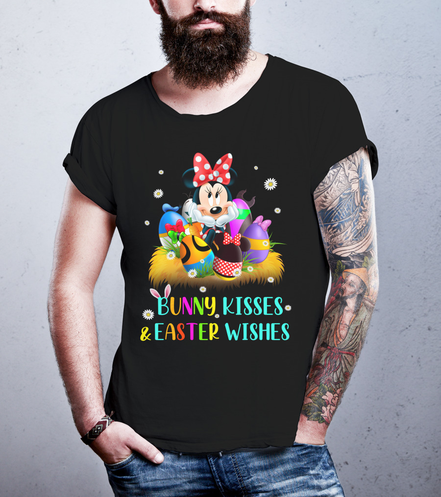 Minnie Bunny Kisses & Easter Wishes T-Shirt