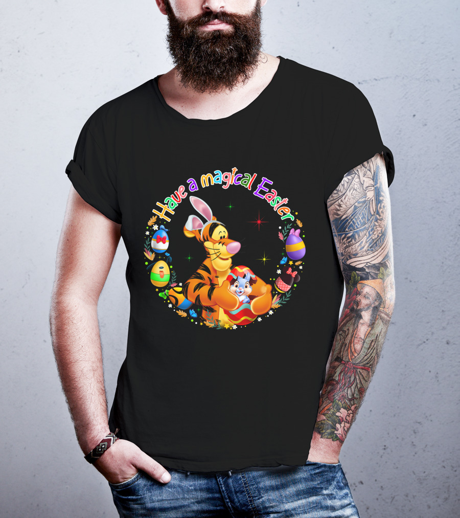Have A Magical Easter Tigger And Easter Eggs Collection T-Shirt