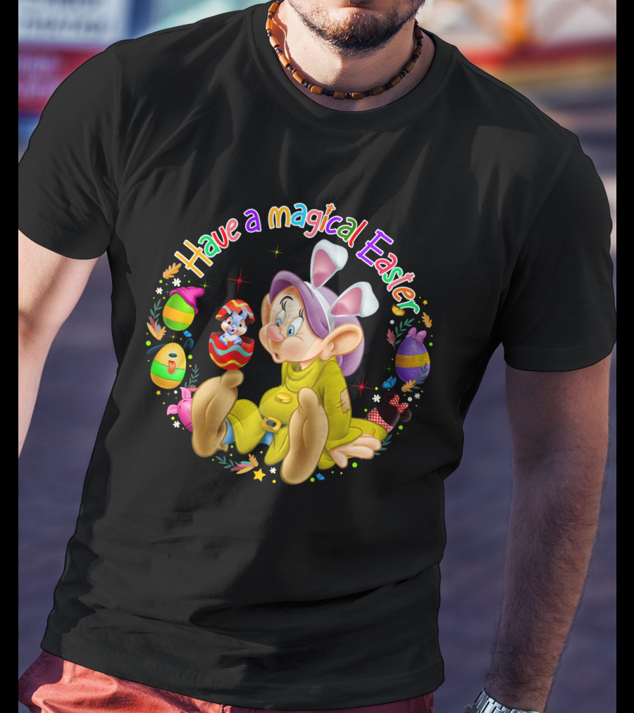 Have A Magical Easter Dopey Bunny Ears Eggs T-Shirt