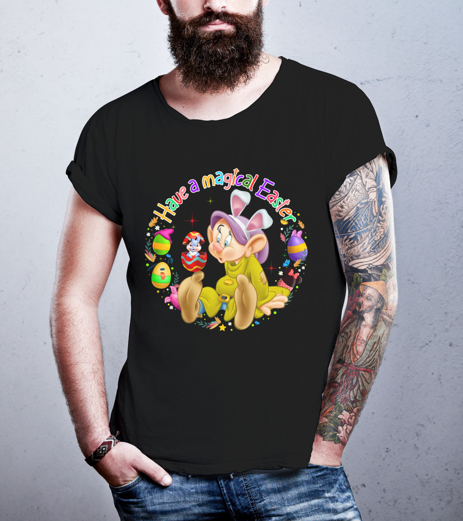 Have A Magical Easter Dopey Bunny Ears Eggs T-Shirt
