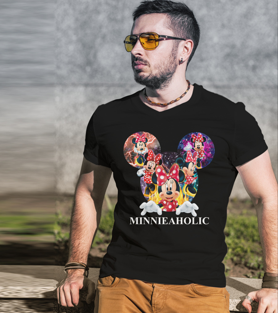 Minnieaholic Minnie Mouse Iconic Universe Style T-Shirt