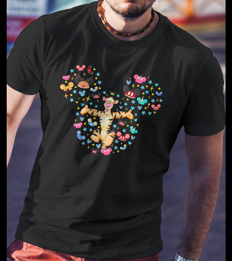 Tigger Disney Mickey Mouse Ears Magical Icons T-Shirt