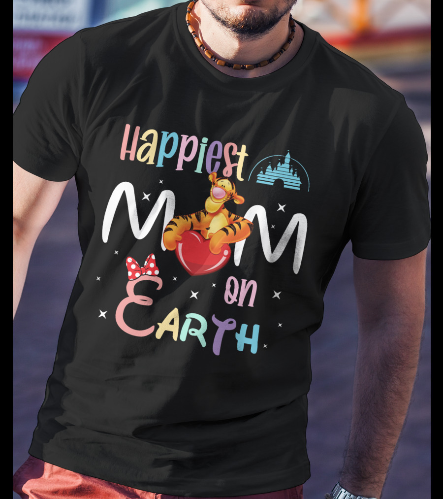 Happiest Mom On Earth Tigger Disney T-Shirt