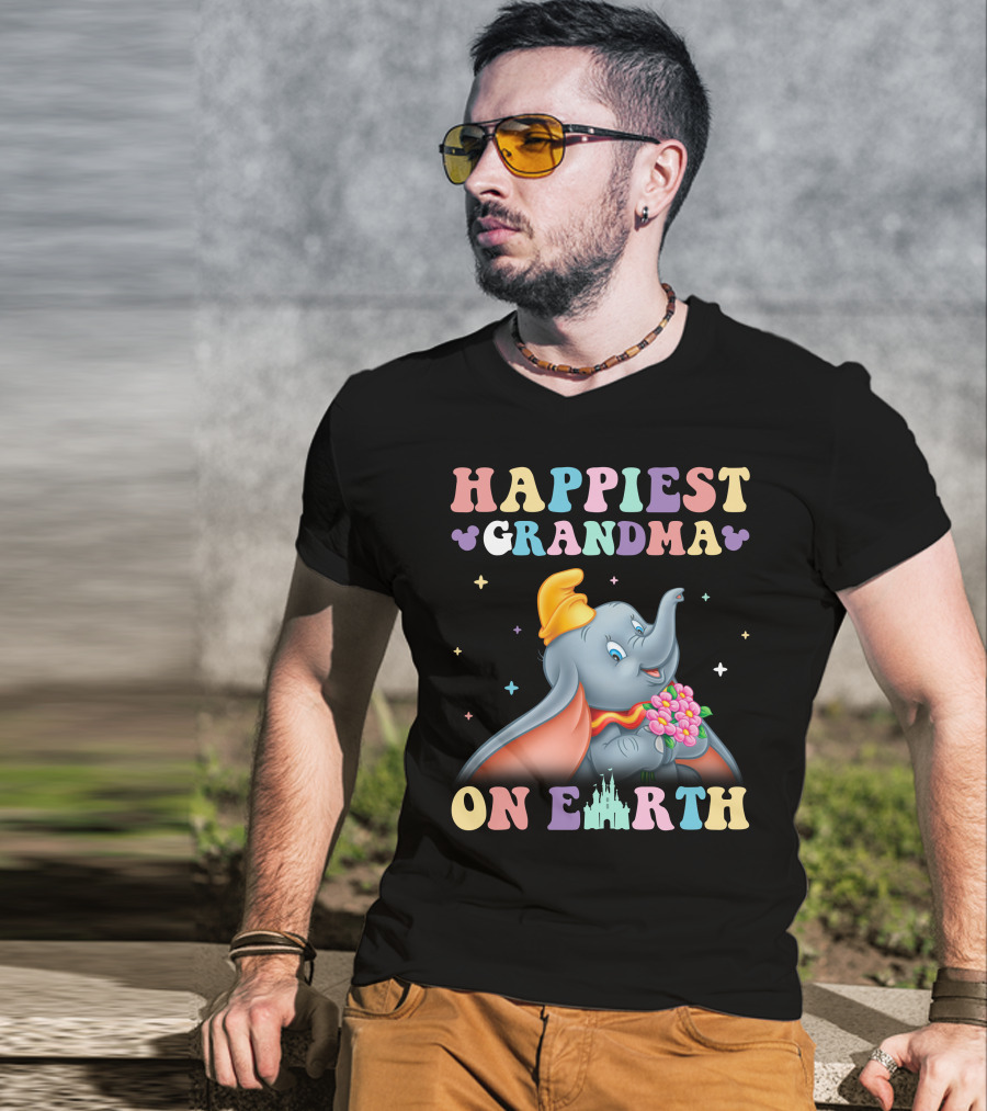 Dumbo Happiest Grandma On Earth T-Shirt