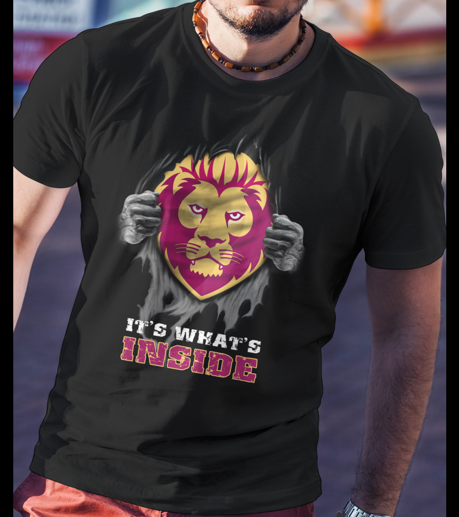 Brisbane Lions It's What's Inside T-Shirt