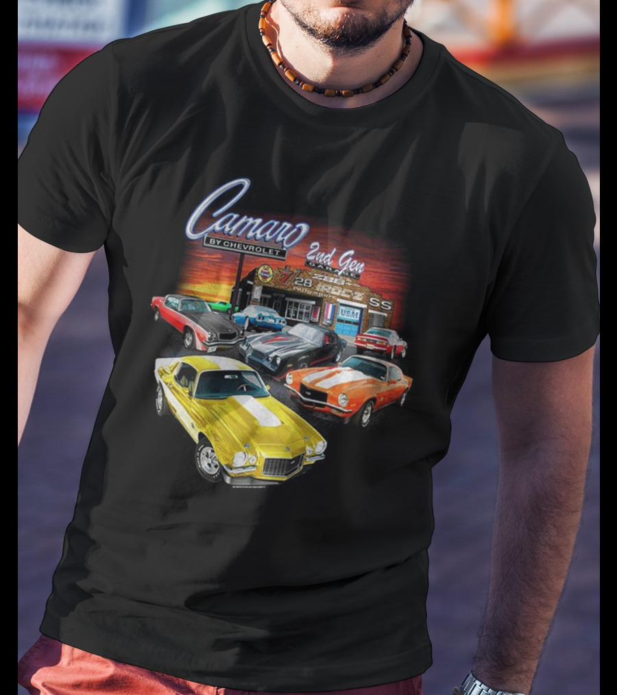 Camaro By Chevrolet 2nd Gen Garage Z28 SS T-Shirt