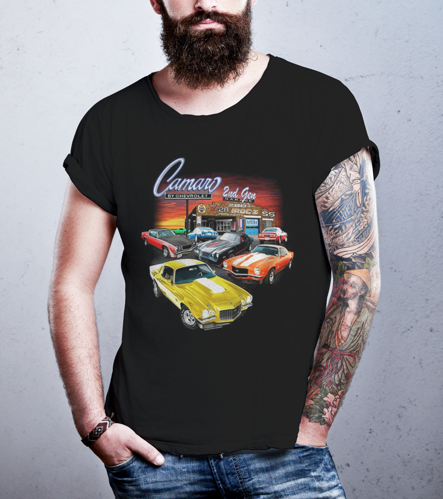 Camaro By Chevrolet 2nd Gen Garage Z28 SS T-Shirt