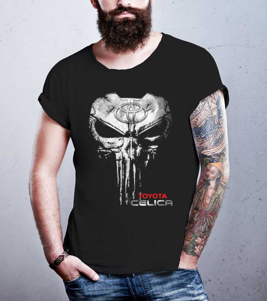 Toyota Celica Skull Emblem T-Shirt