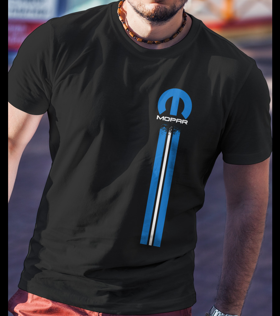 MOPAR Blue Stripes T-Shirt