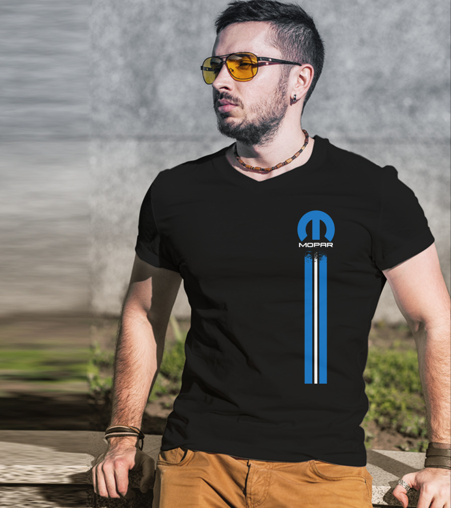 MOPAR Blue Stripes T-Shirt
