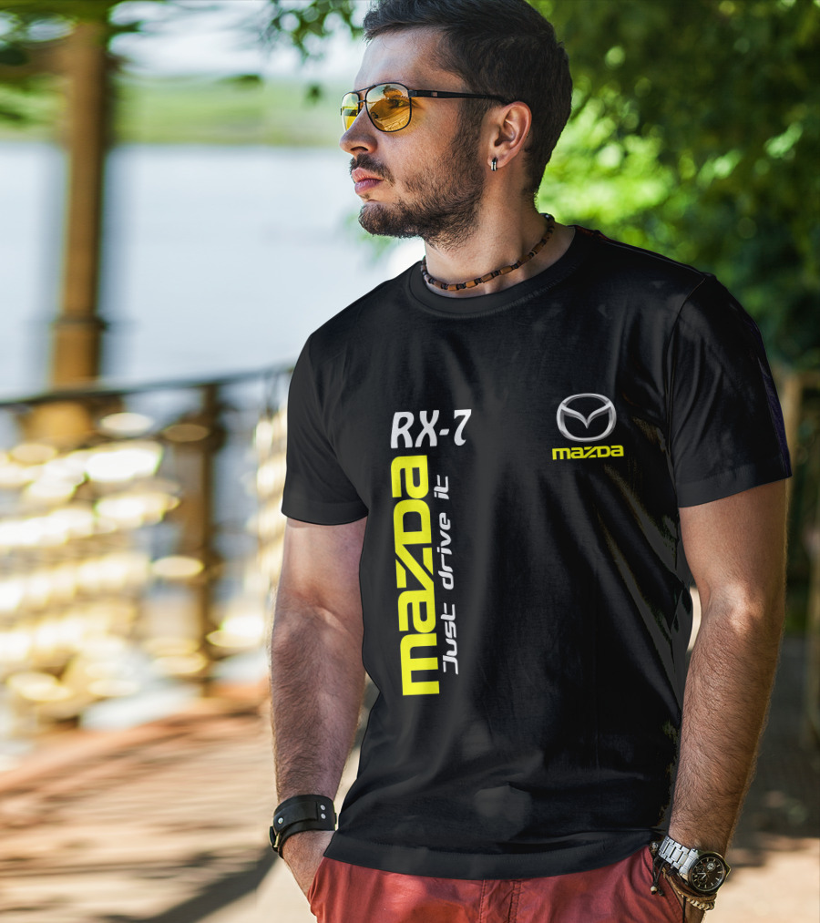 Mazda RX-7 Just Drive It T-Shirt