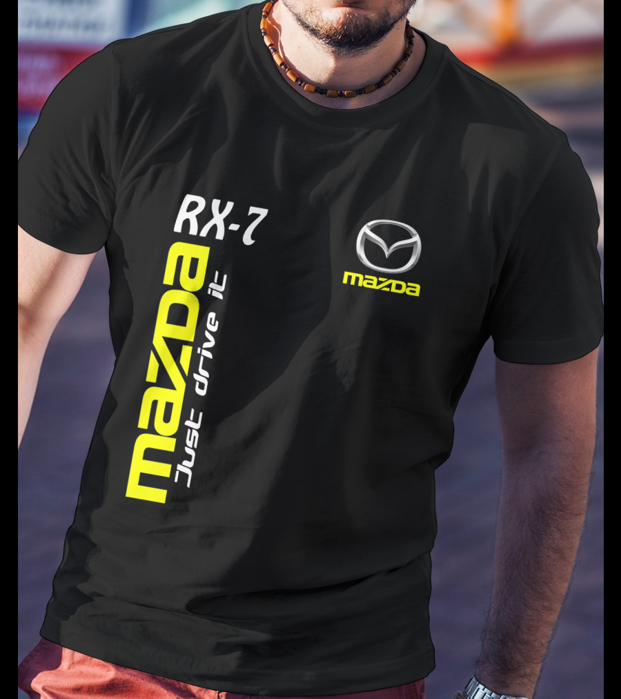 Mazda RX-7 Just Drive It T-Shirt