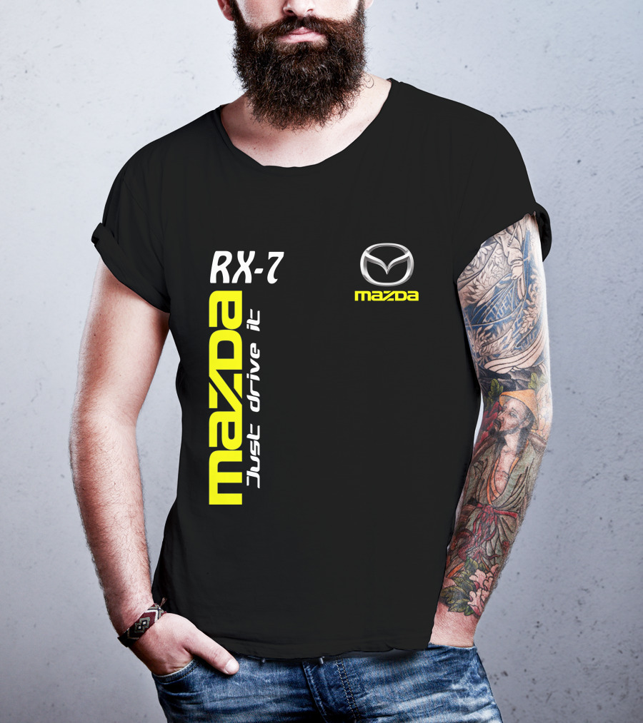 Mazda RX-7 Just Drive It T-Shirt