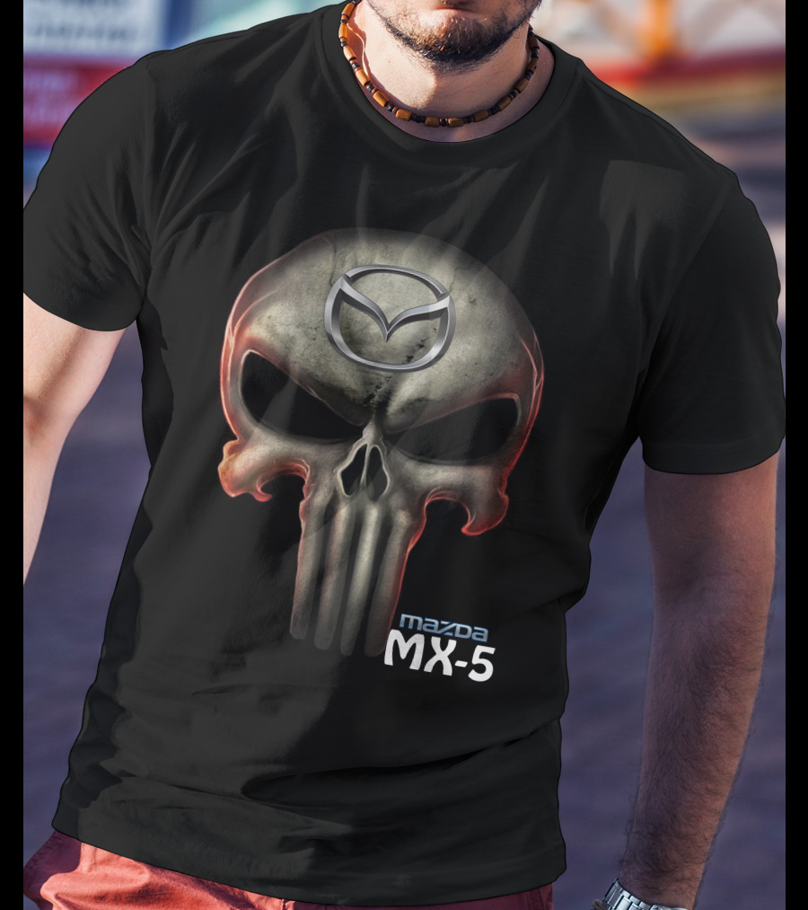 Mazda MX-5 Skull T-Shirt