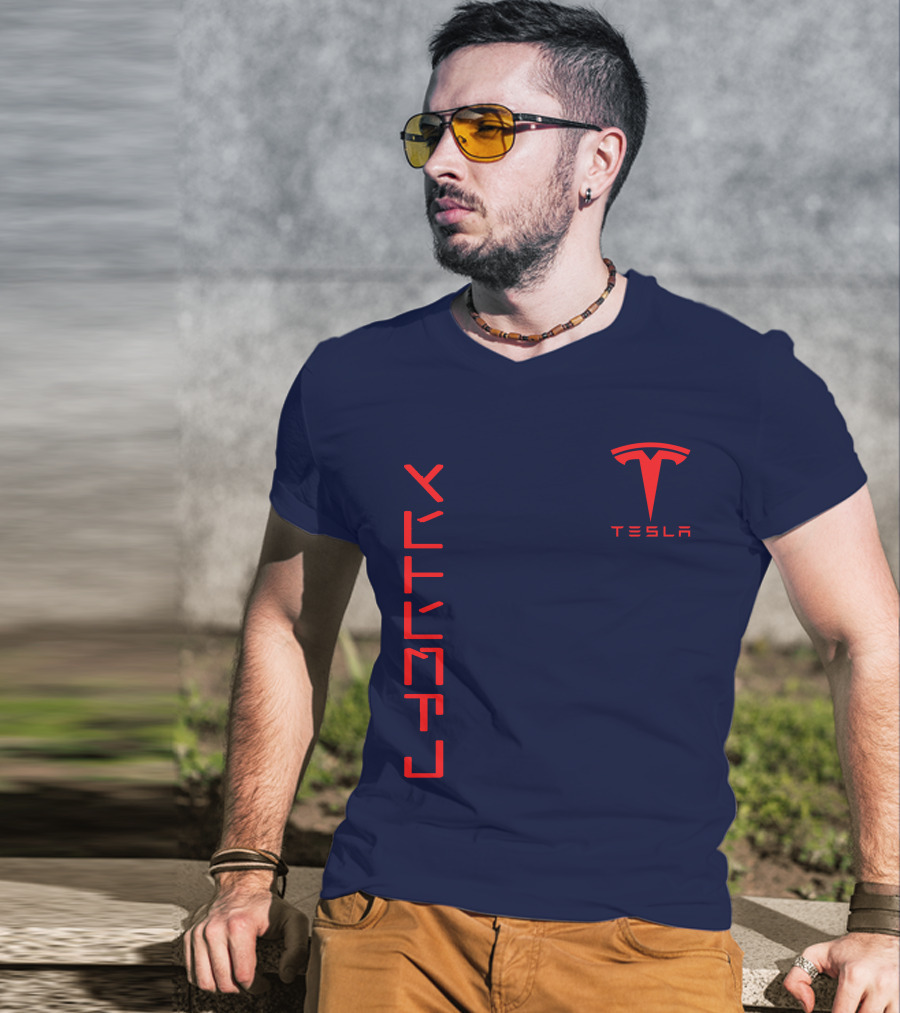 Tesla Cybertruck Logo Emblem T-Shirt