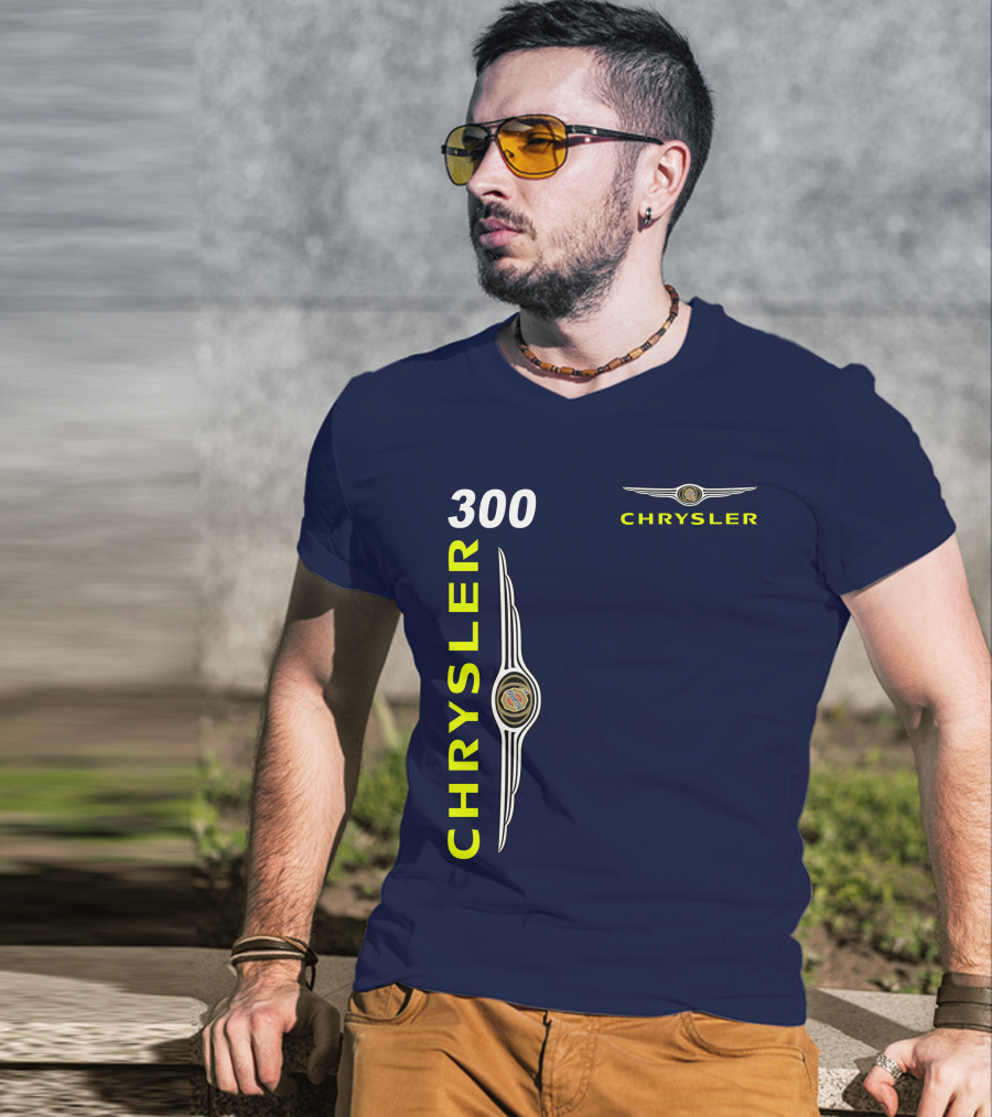 CHRYSLER 300 Emblem Logo Styling T-Shirt