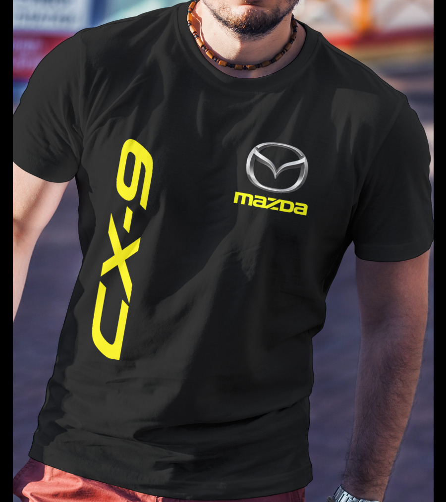 Mazda CX-9 Logo Design In T-Shirt