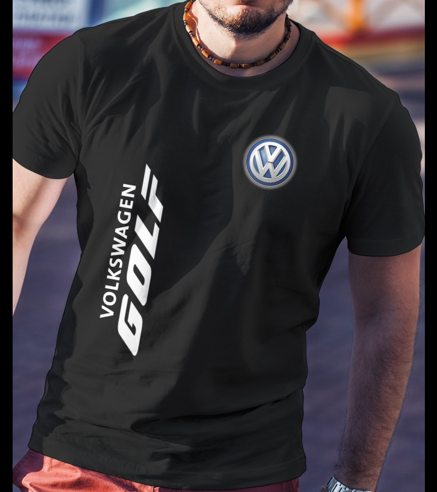 Volkswagen Golf Classic Logo Automotive T-Shirt