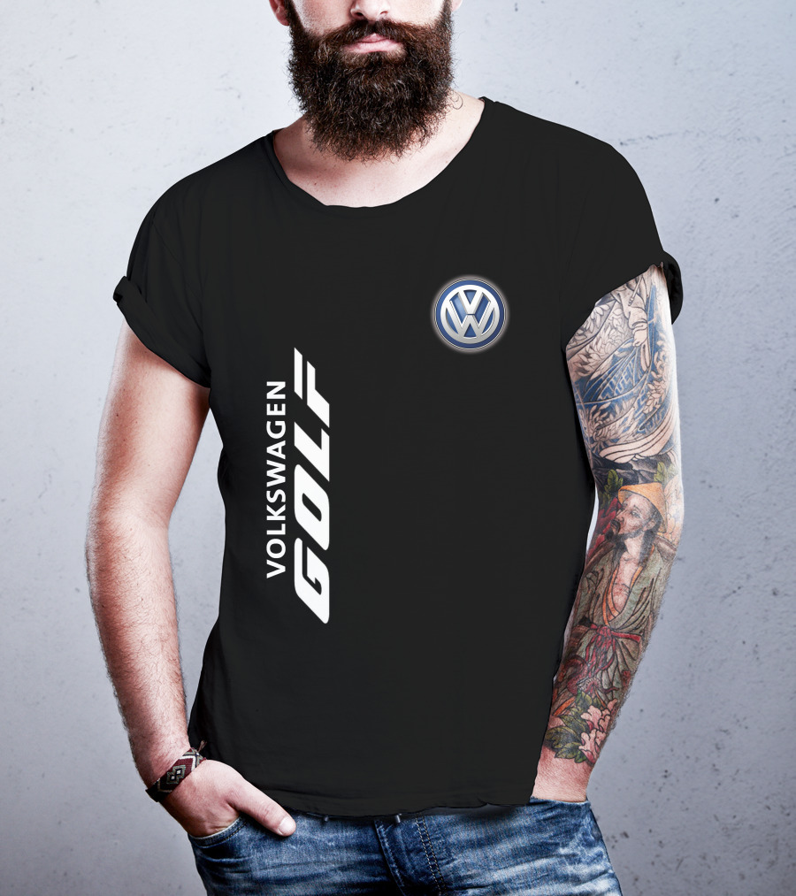 Volkswagen Golf Classic Logo Automotive T-Shirt