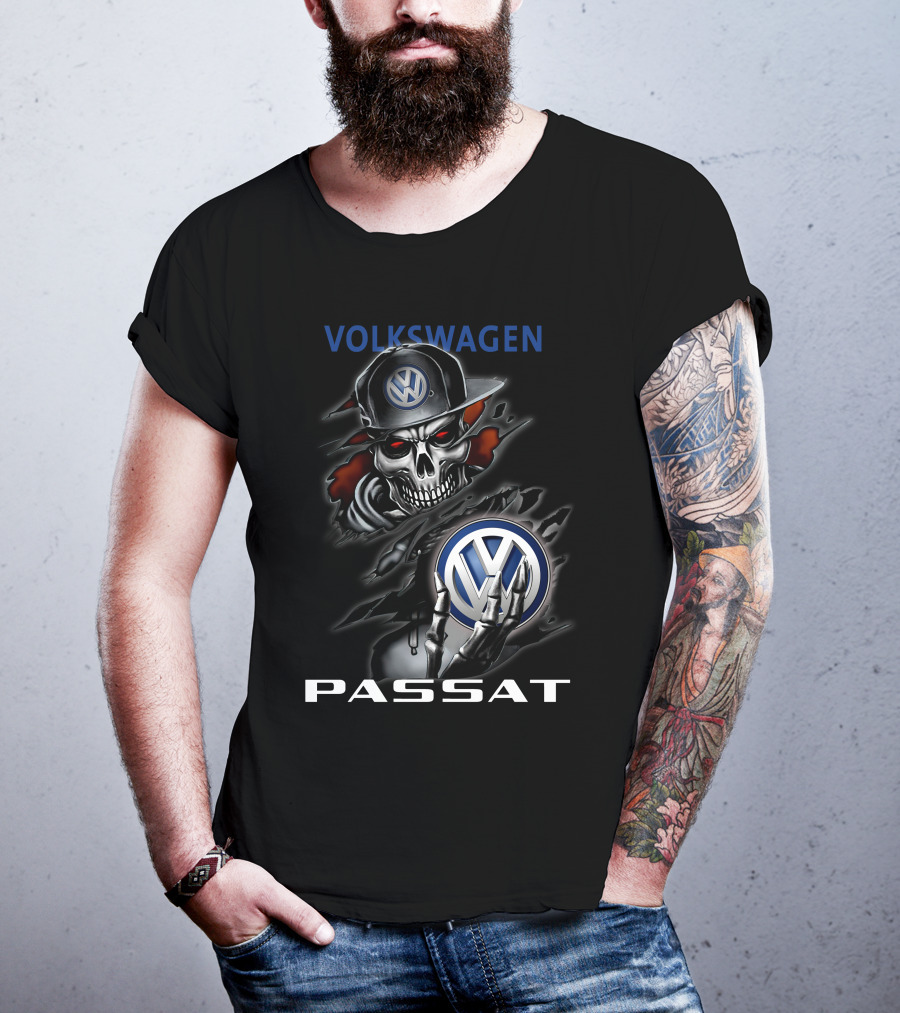 VOLKSWAGEN PASSAT 05 Skull T-Shirt