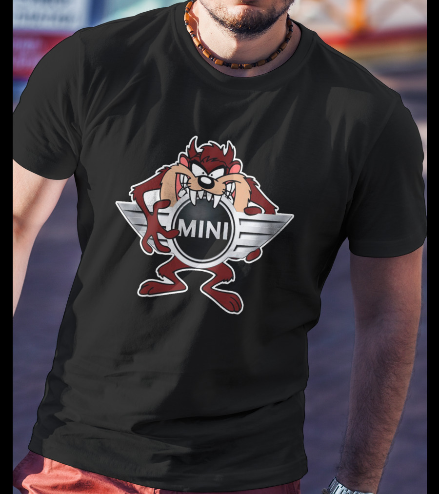 Tasmanian Devil Mini Cooper T-Shirt
