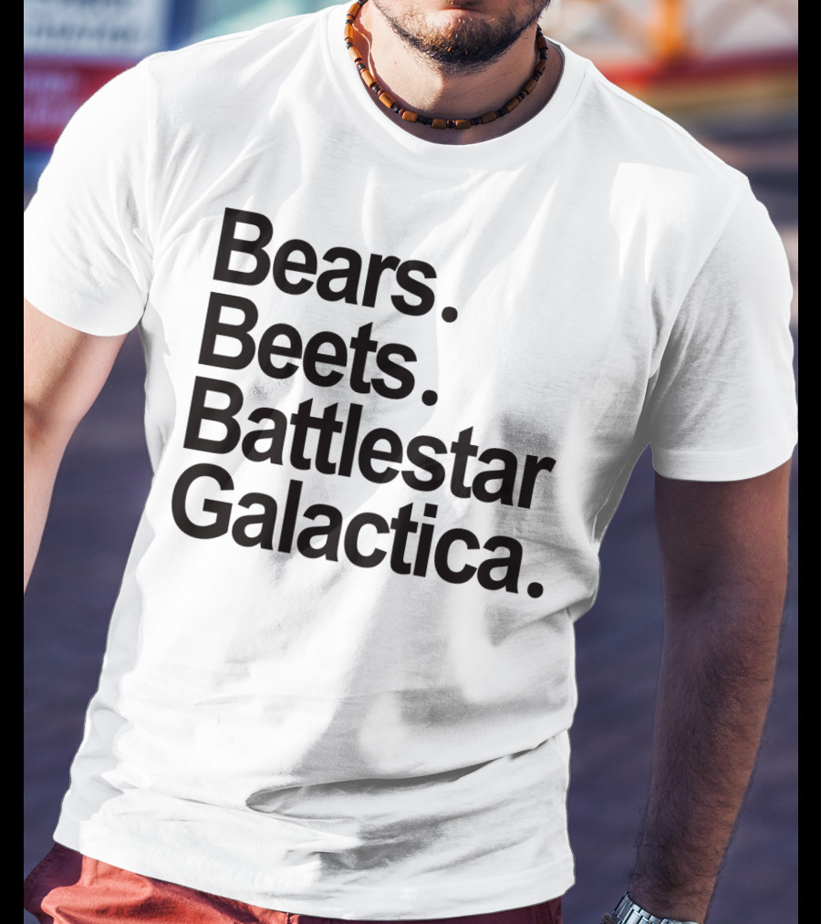 Bears Beets Battlestar Galactica The Office Dwight Schrute Phrase T-Shirt