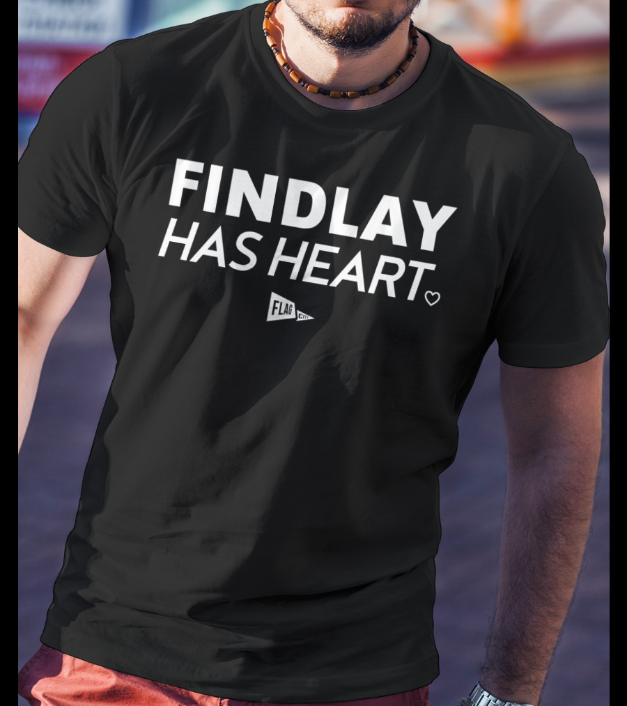 Findlay Has Heart Flag City T-Shirt