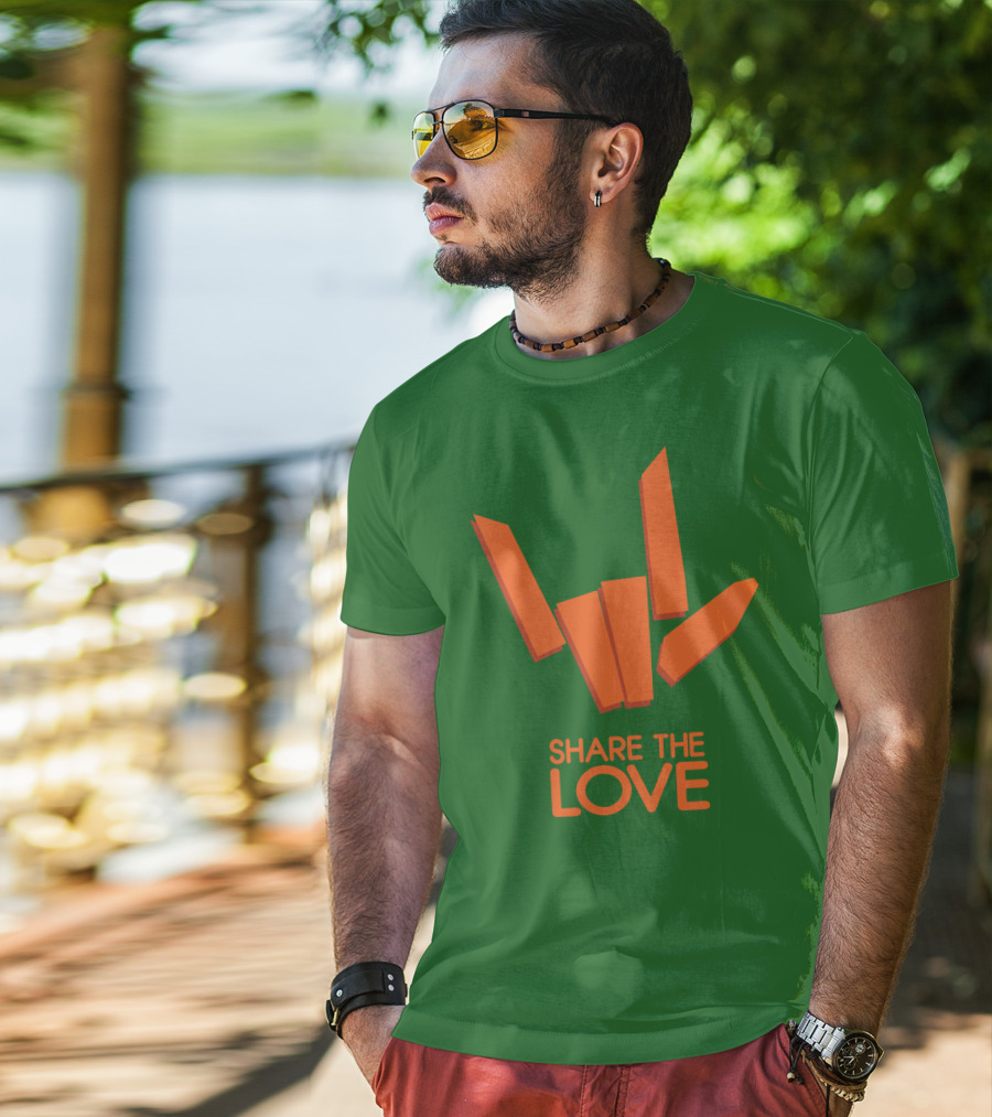 SHARE THE LOVE Stephen Sharer Merch T-Shirt